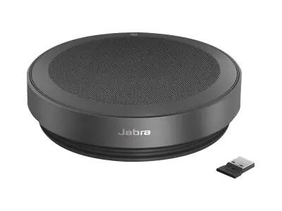 Jabra Speak2 75 MS - Freisprechtelefon - Bluetooth - kabellos - USB-A, USB-C - Dunkelgrau - Certified for Microsoft Teams Rooms, Optimized for Microsoft Teams, Microsoft Swift Pair-zertifiziert