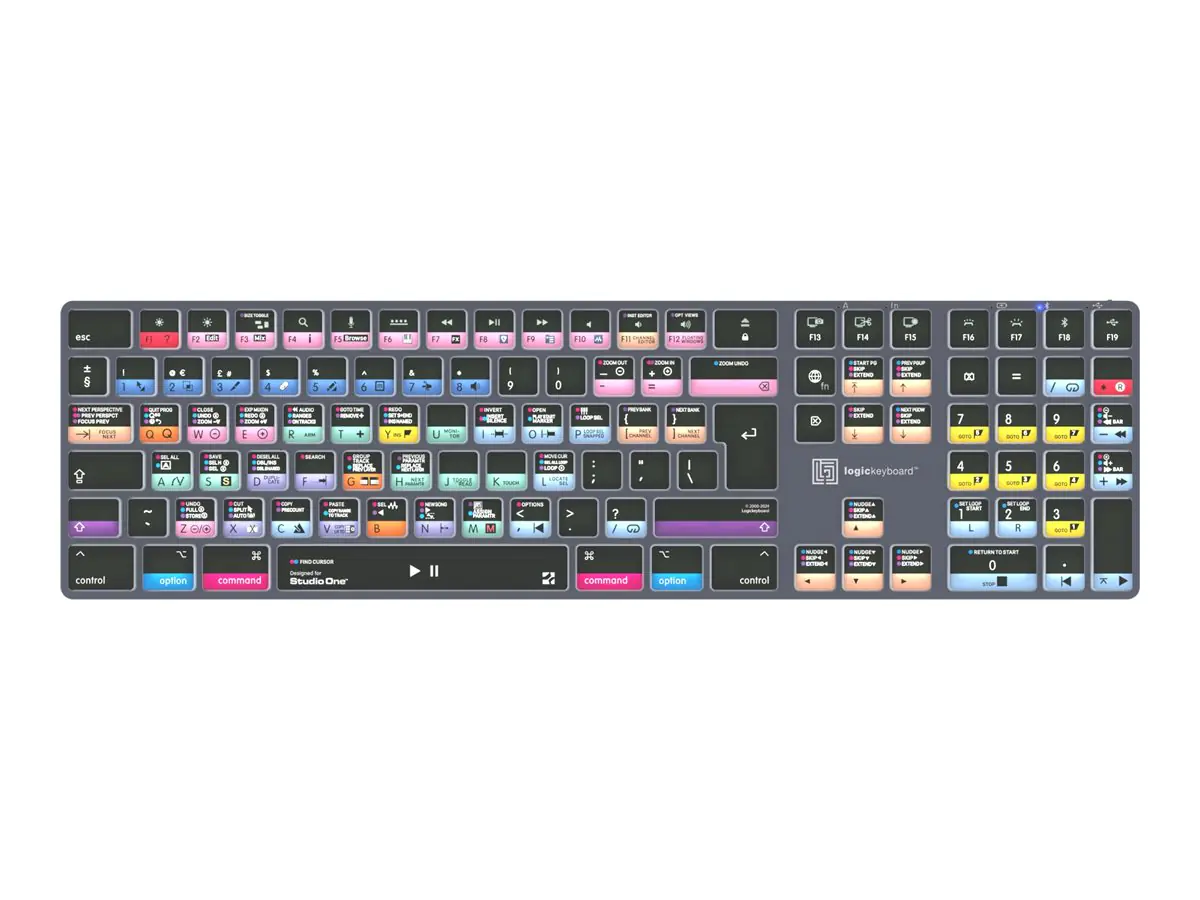 Logickeyboard Studio One TITAN - Tastatur - Mac