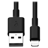 Eaton Tripp Lite Series USB-A to Lightning Sync/Charge Cables (M/M) - MFi Certified, Black, 10 in. (0.25 m), Pack of 10 - Lightning-Kabel - Lightning männlich zu USB männlich - 25.4 cm - Schwarz (Packung mit 10)