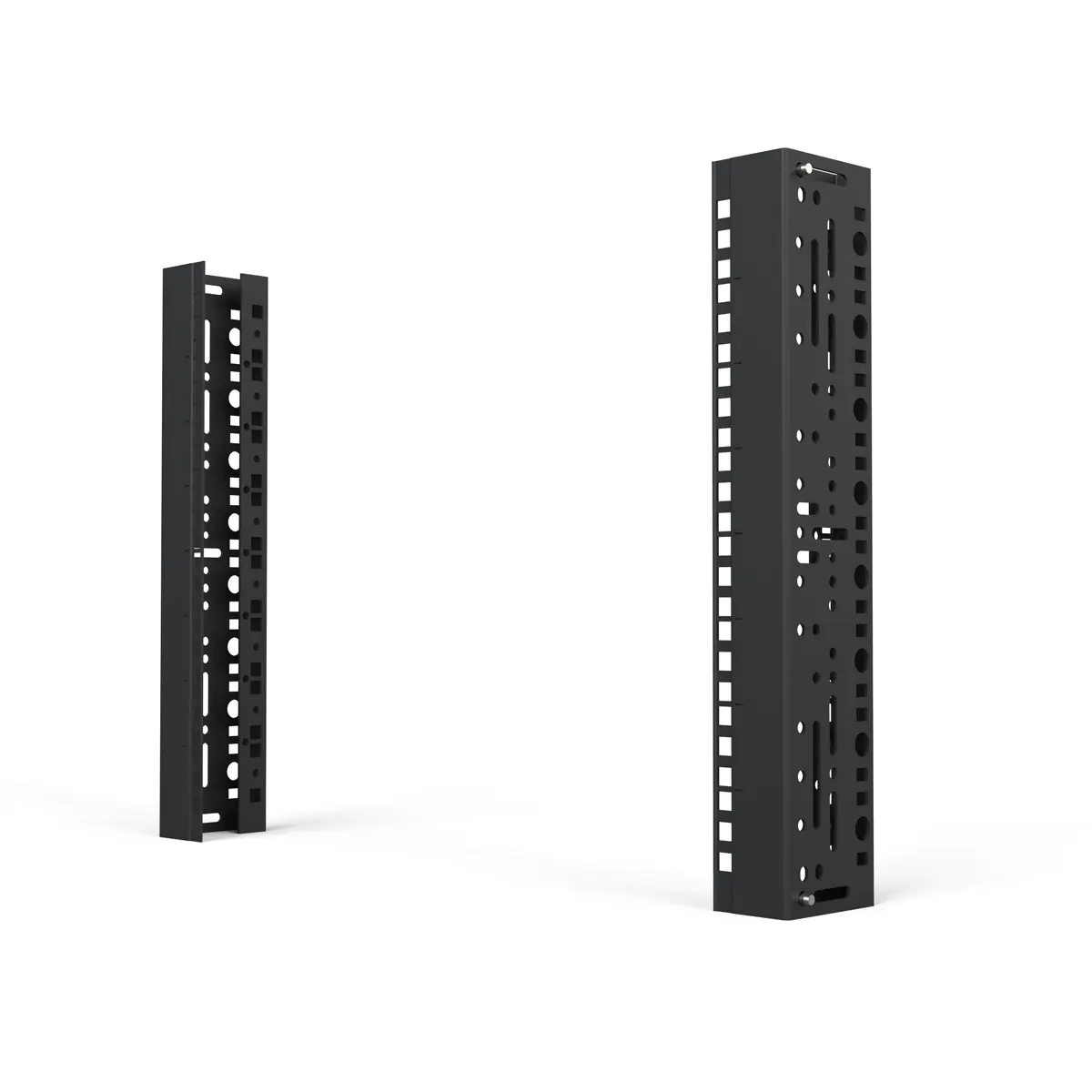 Schroff 19"PANEL/SLIDE MOUNT 8U RAL7035 (2X) - Rack-Zubehör