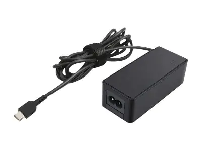 Lenovo 45W Standard AC Adapter (USB Type-C) - Netzteil - Wechselstrom 100-240 V - 45 Watt - für Lenovo 100e (1st/2nd Gen); 14e; 14w; 300e (1st/2nd Gen); 500e (2nd Gen); ThinkBook 13s-IML; 14s-IML; ThinkPad 11e/Yoga (4th/5th Gen); A285; A485; E14; E15; E49