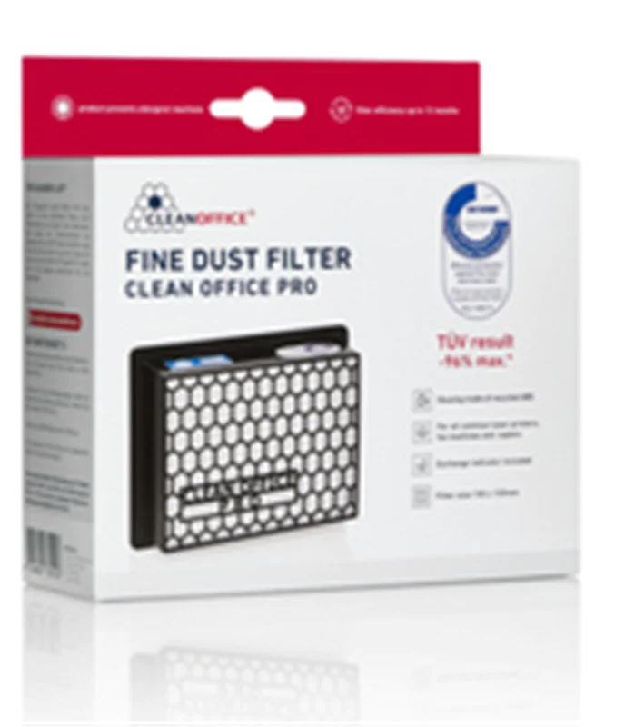 Riensch & Held Clean Office Pro Feinstaubfilter, Auslassfilter, Schwarz, 1 Stück(e) 8301010