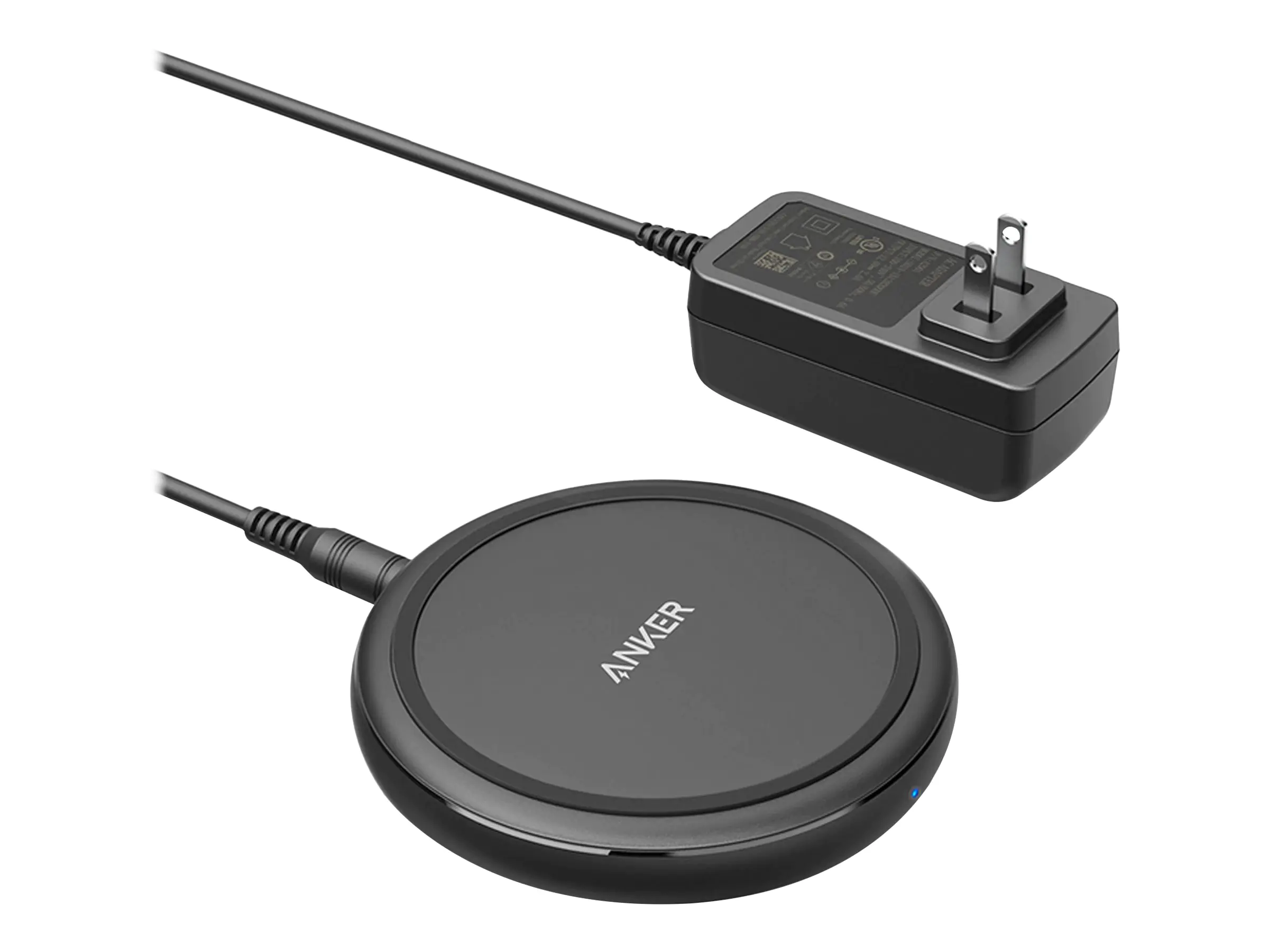 Anker PowerWave II - Induktive Ladematte + AC-Netzteil - 15 Watt - Grau - Europa