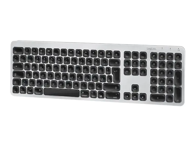 LogiLink - Tastatur - kabellos - Bluetooth 4.2 - QWERTZ - Deutsch