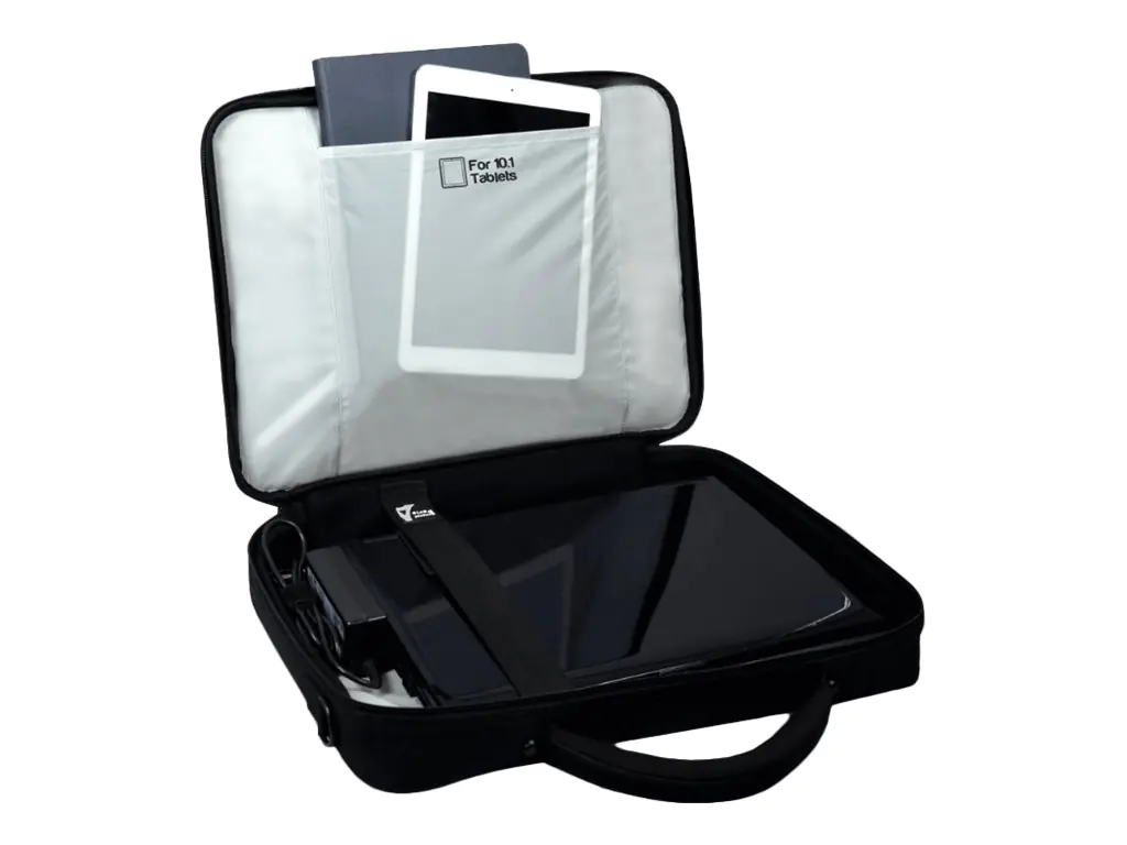 PORT COURCHEVEL Clamshell - Notebook-Tasche - 39.6 cm (15.6") - Schwarz