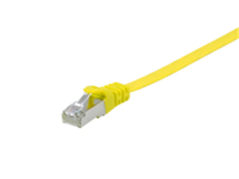 equip 607660 - 1 m - Cat6a - U/FTP (STP) - RJ-45 - RJ-45 - Gelb