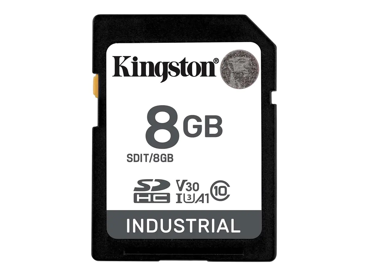 Kingston Industrial - Flash-Speicherkarte - 8 GB - A1 / Video Class V30 / UHS-I U3 / Class10 - microSDHC UHS-I