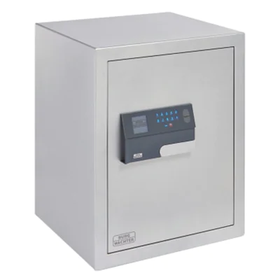 Burg-Wächter MT 660 E FP, Bodensicher, 45,3 l, Grau, Platin, Elektronisch, Lesegerät für den Fingerabdruck, Metall, Boden / Wand 41370