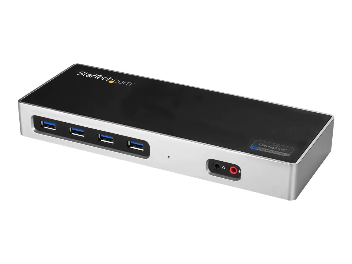 StarTech USB-C docking station - 4k Dual HDMI, Dual DP oder HDMI & DP 60Hz - USB-C/USB 3.0 - 6 USB Ports - Mac / Windows (DK30A2DH) - Dockingstation - USB-C / Thunderbolt 3 - 2 x HDMI - GigE - für P/N: ARMBARDUO, ARMBARDUOV, ARMDUAL30, ARMDUALV, ARMSLIMDU