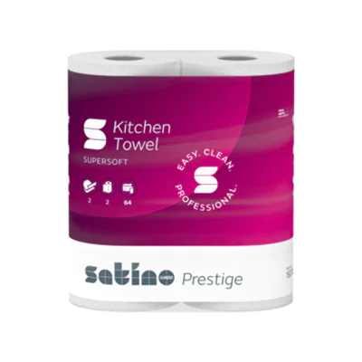 Satino Küchenrolle Prestige 160740 2lg. 2x64Bl.