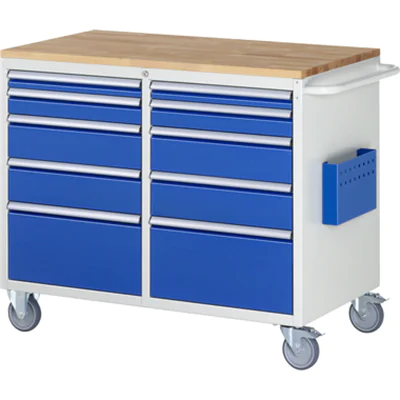 RAU Werkstattwagen 7000 1.145 x 975 x 650 mm (B x H x T) 10 Schubladen