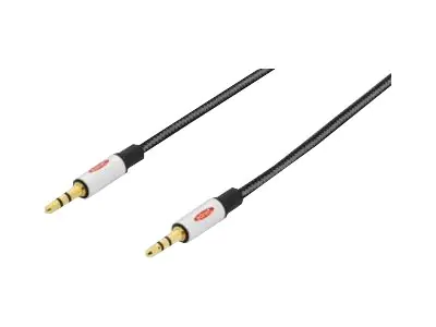 Ednet Audiokabel geschirmt 84540 1.50 m Schwarz