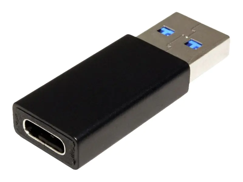 VALUE - USB-Adapter - 24 pin USB-C (W) zu USB Typ A (M) - USB 3.2 Gen 1 - Schwarz