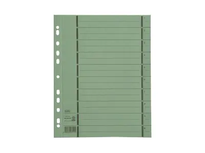 ELBA Trennelement - 10 Teile - vorgedruckt: 1-10 - für A4 (210 x 297 mm) 400004667