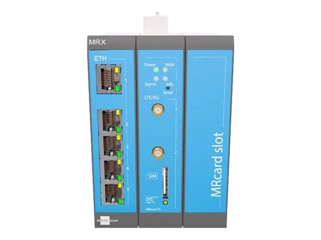 Insys icom MRX MRX3 LTE - Router - WWAN 5-Port-Switch 10016583