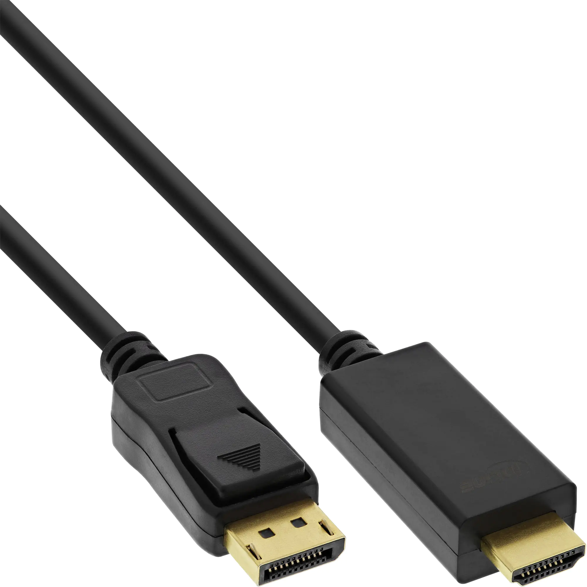 InLine - Adapterkabel - DisplayPort männlich zu HDMI männlich - 7.5 m - Schwarz - Support von 4K 60 Hz