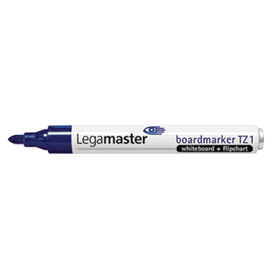 LEGAMASTER TZ 1 Boardmarker blau, 10 Stück(e), Blau, Weiß, 1,5 mm, 3 mm, 13,8 mm 7-110003