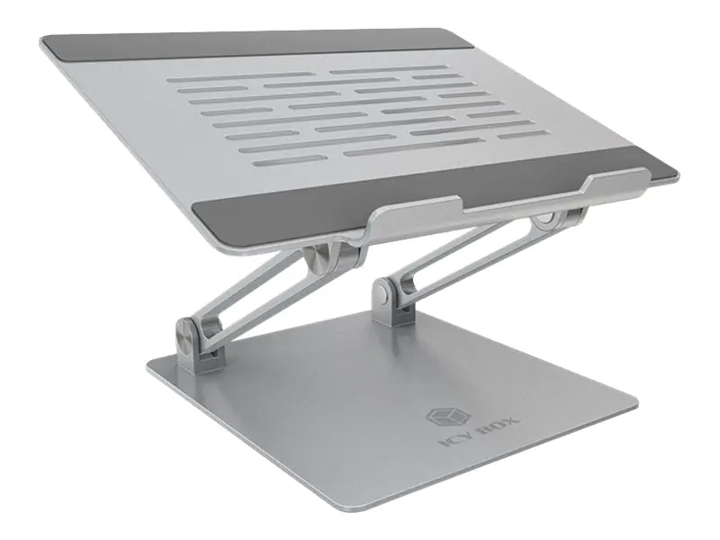 ICY BOX IB-NH300 - Notebook-Ständer - 43.2 cm - bis zu 17" - Silber