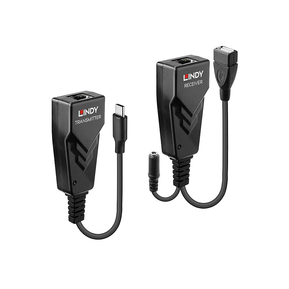 Lindy - Sender und Empfänger - Netzwerkextender - USB 2.0 - über CAT 5e/6 - bis zu 100 m
