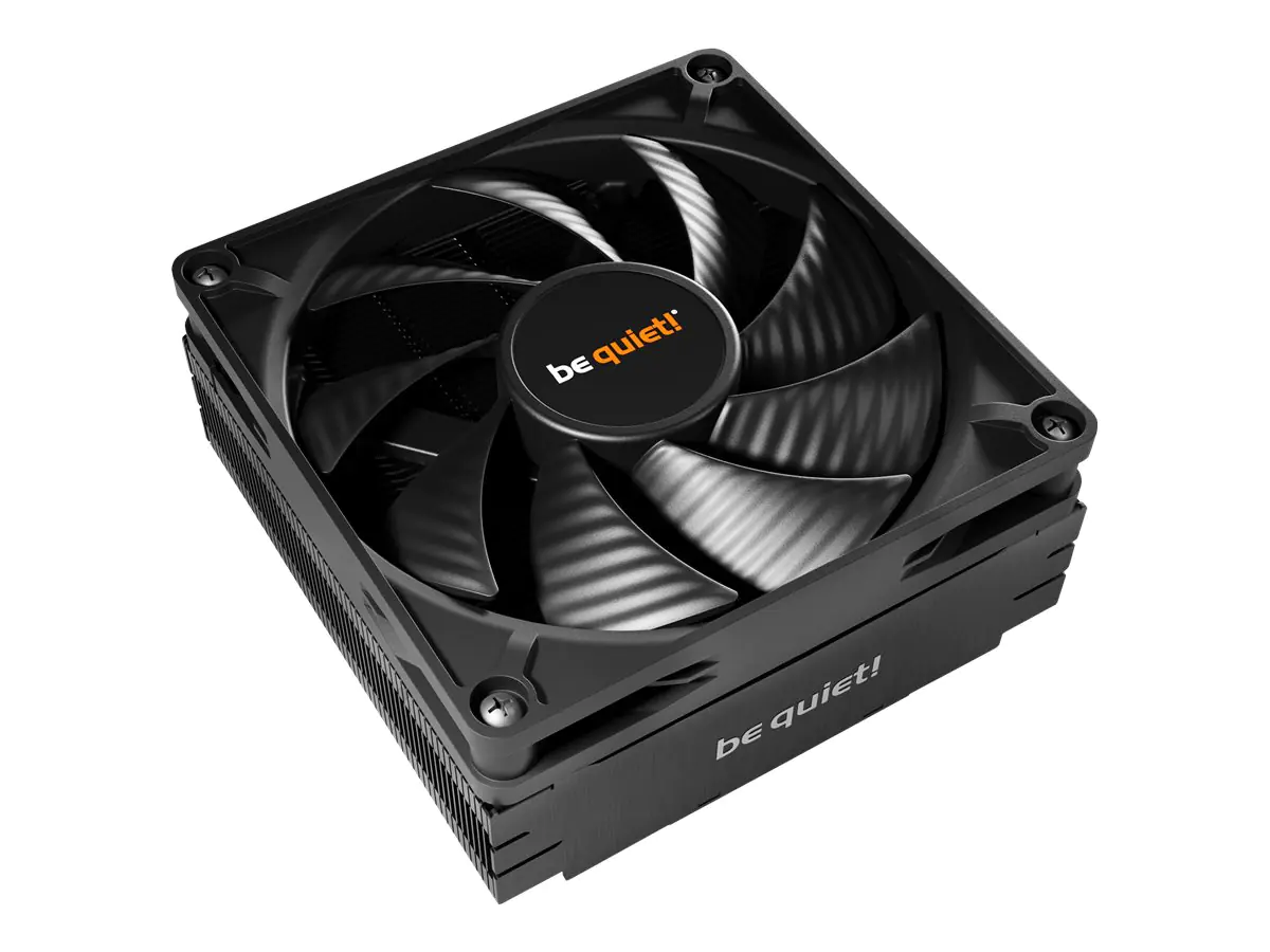 be quiet! Pure Rock LP - Prozessor-Luftkühler - (für: LGA1700, LGA1200, LGA1150, LGA1151, LGA1155, AM5, AM4) - Aluminium mit Kupferbasis - 92 mm - Schwarz
