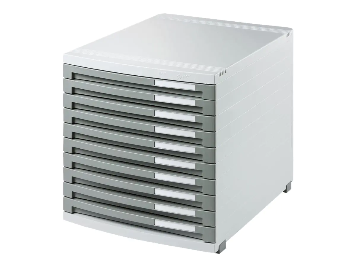 HAN CONTUR - Schubladenschrank - 10 Schubfächer - für B4 (250 x 353 mm) 1510-19
