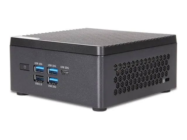 TERRA PC-Micro 6100V1 - GREENLINE - Micro PC - Core Ultra 5 125H / 1.2 GHz - RAM 16 GB - SSD 500 GB - NVMe - Intel Arc Graphics - 1GbE, 2.5GbE, Bluetooth 5.3, Wi-Fi 6E - WLAN: 802.11a/b/g/n/ac/ax (Wi-Fi 6E) 1000145