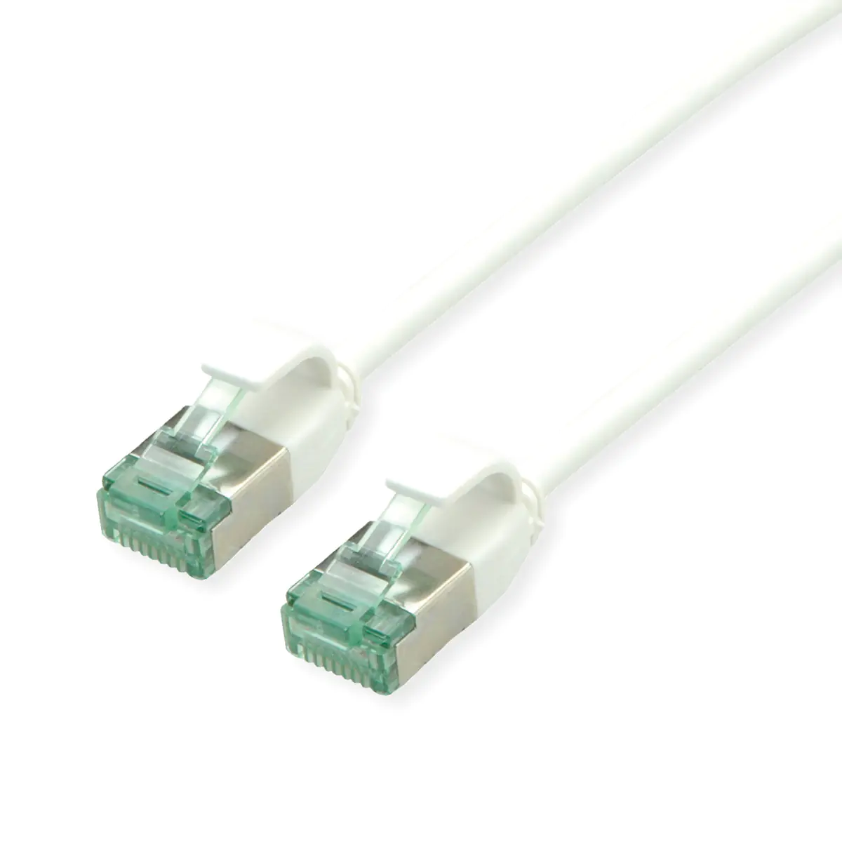 ROLINE RM U/FTP Patchkabel Kat.6A/Kl.EA SLIM weiss 3m - FTP