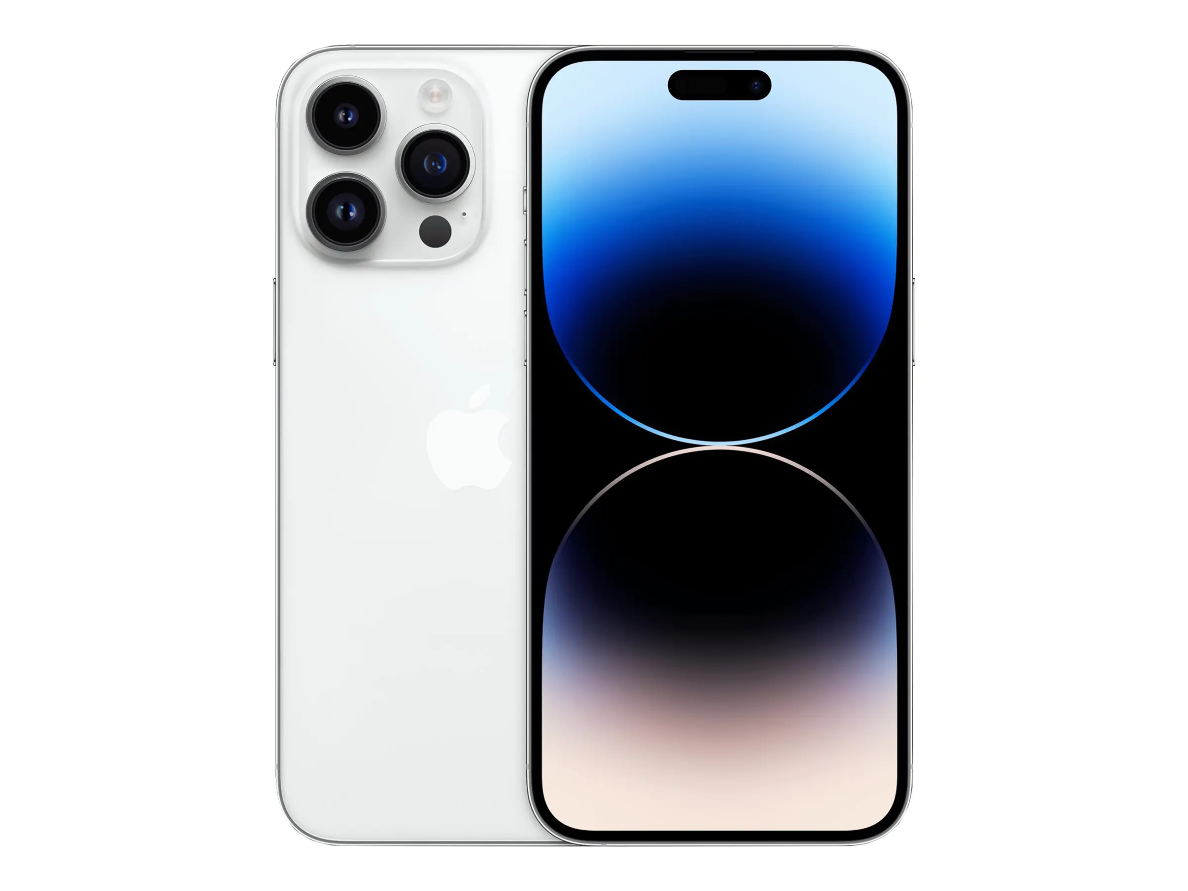 Apple iPhone 14 Pro Max - 5G Smartphone - Dual-SIM / Interner Speicher 512 GB - OLED-Display - 6.7" - 2796 x 1290 pixels (120 Hz) - Triple-Kamera 48 MP, 12 MP, 12 MP - front camera 12 MP - Silber