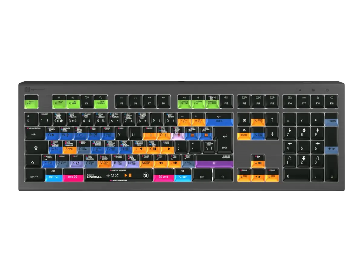 Logickeyboard Unreal Engine ASTRA2 - Tastatur