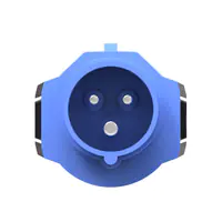 NRGkick 20001004, Steckdosenadapter, Blau, 16 A