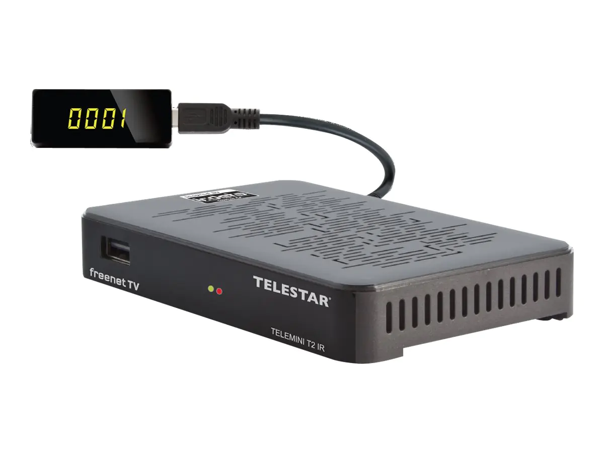 Telestar TELEMINI T2 IR - DVB-Digital-TV-Tuner/Digital-Player 5310489