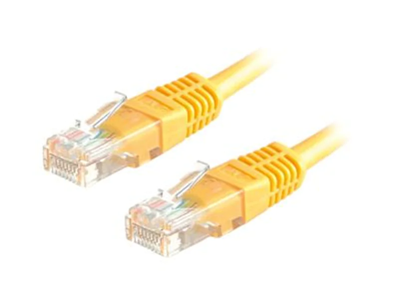 VALUE - Patch-Kabel - RJ-45 (M) zu RJ-45 (M) - 3 m - UTP - CAT 6e - geformt, verseilt - Gelb