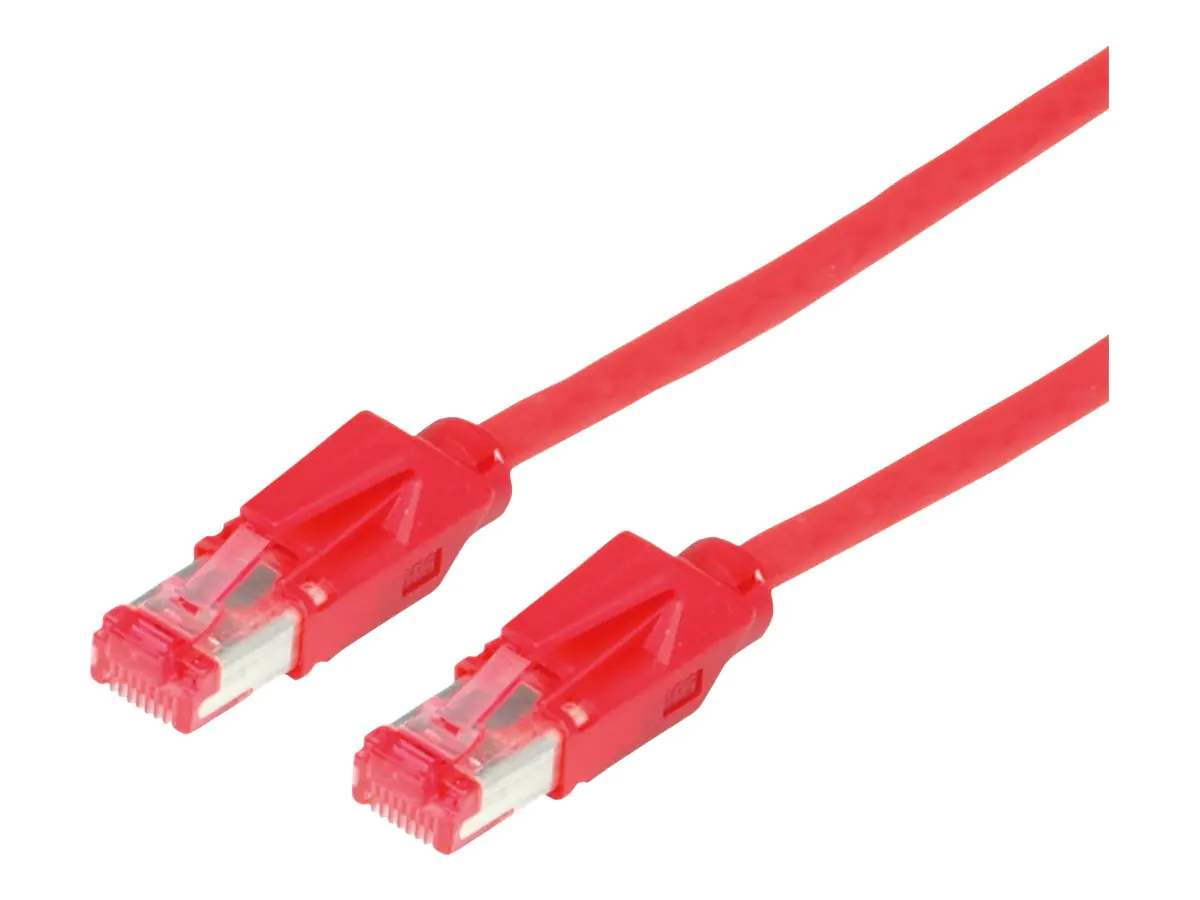 Secomp DRAKA UC400 S27 - Patch-Kabel - RJ-45 (M) zu RJ-45 (M) - 3 m - FTP - CAT 6 - halogenfrei - Rot