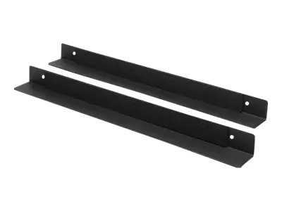 APC NetShelter CX Mini Fixed Rail Kit - Rack-Schienen-Kit - Schwarz - für P/N: AR4000MV, AR4000MVX429, AR4000MVX432, NBWL0355A, SMC15002U-BR, SMX3000HV-BR