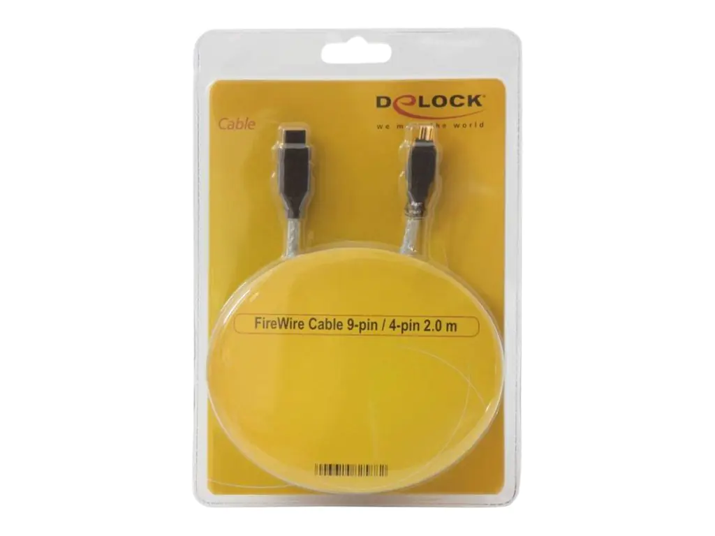Delock IEEE 1394-Kabel 9 PIN FireWire 800 (M) FireWire, 4-polig (M) 82589 2 m
