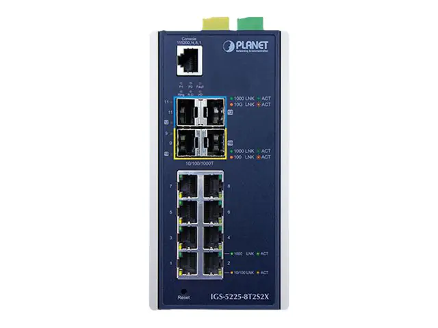 Planet IGS-5225-8T2S2X - Switch - L3 - managed