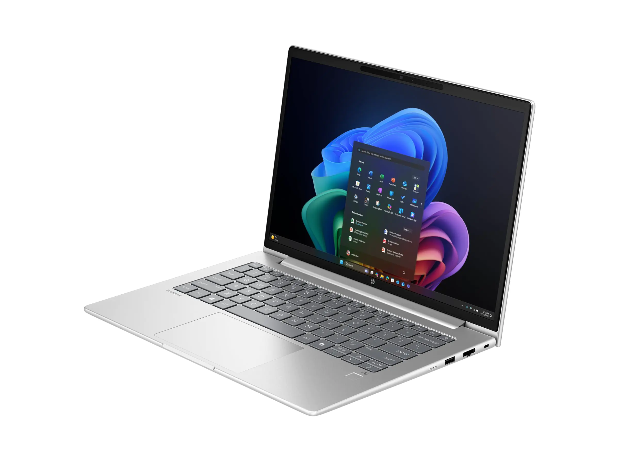 HP ProBook 4 G1i Notebook Next Gen AI - 177°-Scharnierdesign - Snapdragon X X1-26-100 - Wi