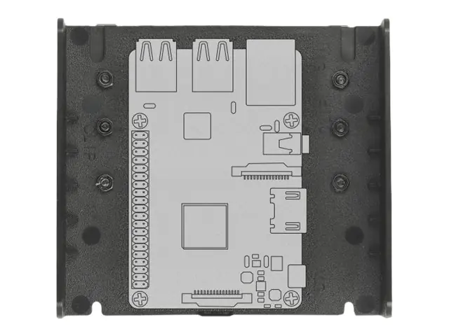 Delock DIN rail Mounting Kit for Micro Controller 66292