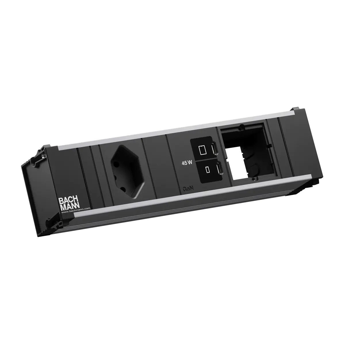 Bachmann CONI S 1xCH 0° 1xUSB C/C 45W 1xCM