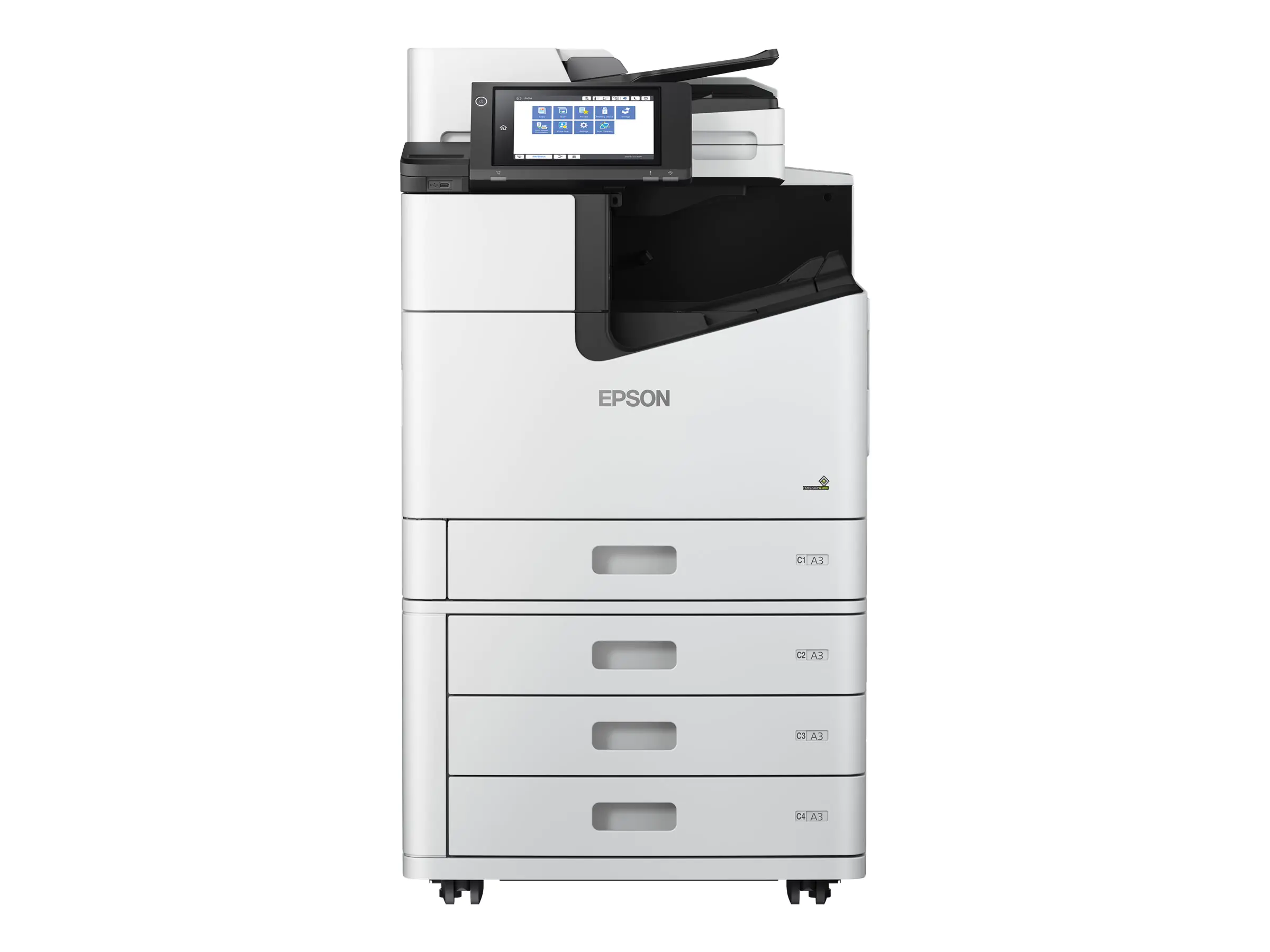 Epson WorkForce Enterprise WF-C20600 D4TW - Multifunktionsdrucker - Farbe - Tintenstrahl - A3 (297 x 420 mm), Ledger (279 x 432 mm) (Original) - A3/Ledger (Medien) - bis zu 60 Seiten/Min. (Kopieren) - bis zu 60 Seiten/Min. (Drucken) - 2350 Blatt - 33.6 Kb