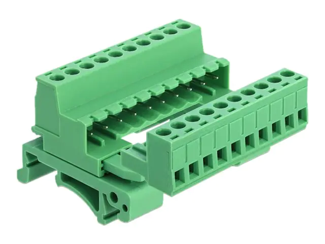 Delock - Netzanschlussadapter-Kit - grün