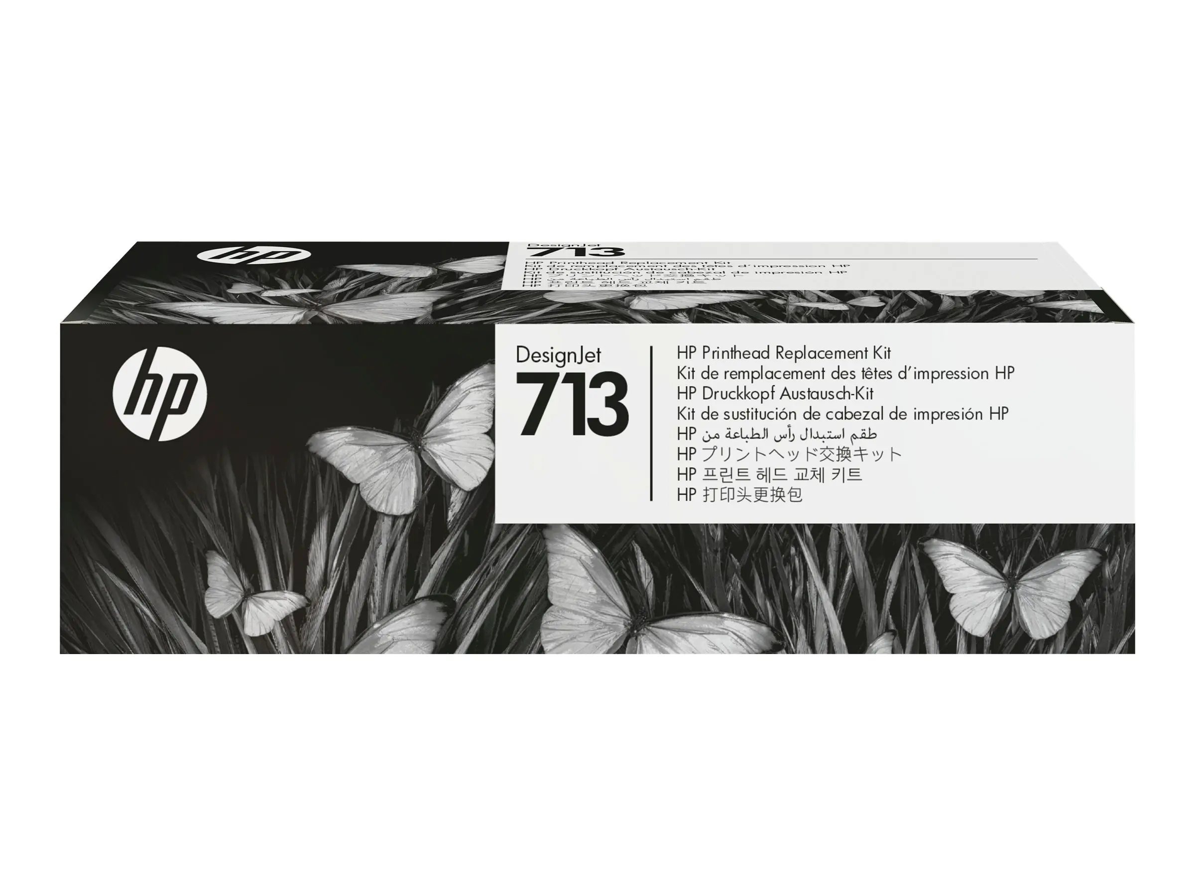 HP 713 - 4er-Pack - Gelb, Cyan, Magenta, pigmentiertes Schwarz - Original - DesignJet - Druckkopf-Austauschset - für DesignJet Studio, T210, T230, T250, T630, T650