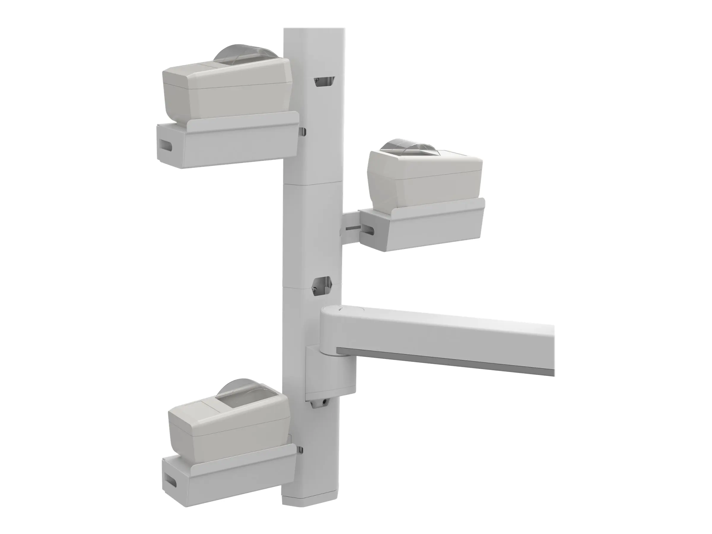 Ergotron Montagekomponente (Regal, Kabelfach, Abschlusskappen, Klammer, Raupenkette Abdeckung) 98-578-251