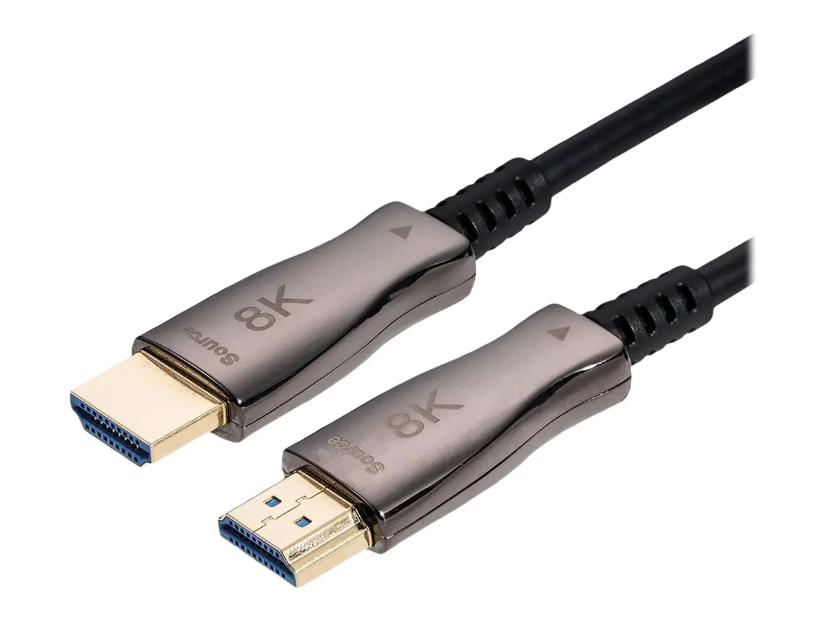 VALUE - Ultra High Speed - HDMI-Kabel mit Ethernet - HDMI männlich zu HDMI männlich - 50 m - Schwarz - aktiv, 8K Unterstützung