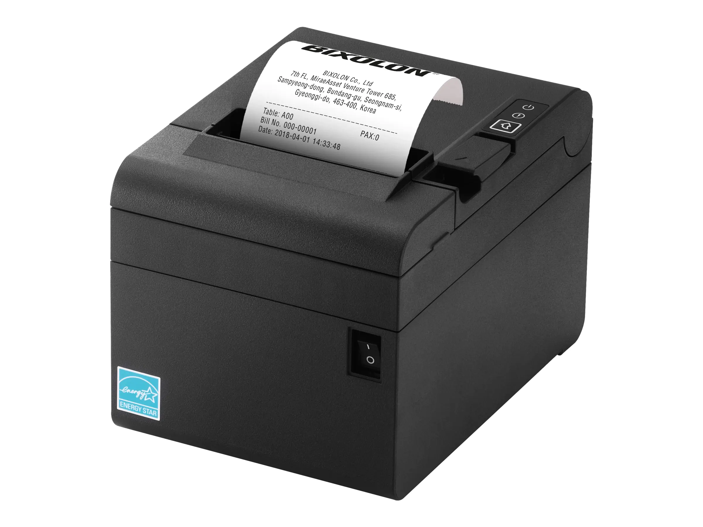 BIXOLON SRP-E302 - Belegdrucker - Thermodirekt - 8 cm Rolle - 203 dpi - bis zu 220 mm/Sek. - USB 2.0, LAN, seriell - Cutter