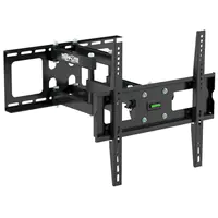 Eaton Tripp Lite Series Display TV Wall Monitor Mount Arm Swivel/Tilt 26" to 55" TVs / EA / Flat-Screens - Klammer - für Flachbildschirm - Stahl - Schwarz - Bildschirmgröße: 66.04-139.7 cm (26"-55") - Wandmontage