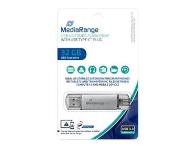 MEDIARANGE MR936 - USB-Flash-Laufwerk - 32 GB