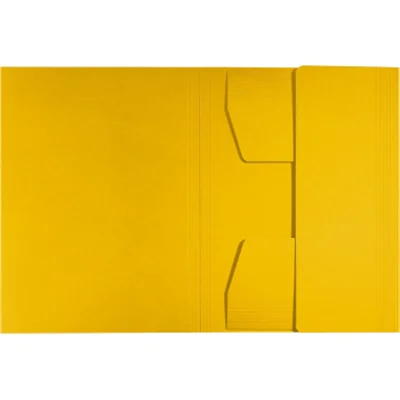 Leitz Jurismappe Recycle DIN A4 Karton, 100 % recycelt gelb
