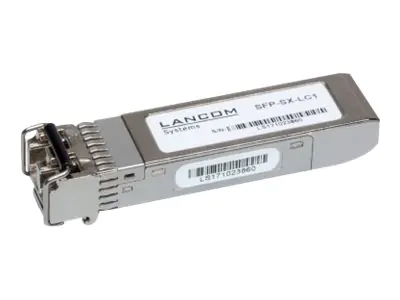 Lancom SFP-SX-LC1 - SFP (Mini-GBIC)-Transceiver-Modul - 1GbE - 1000Base-SX - LC Multi-Mode - bis zu 550 m - 850 nm (Packung mit 10) 60184
