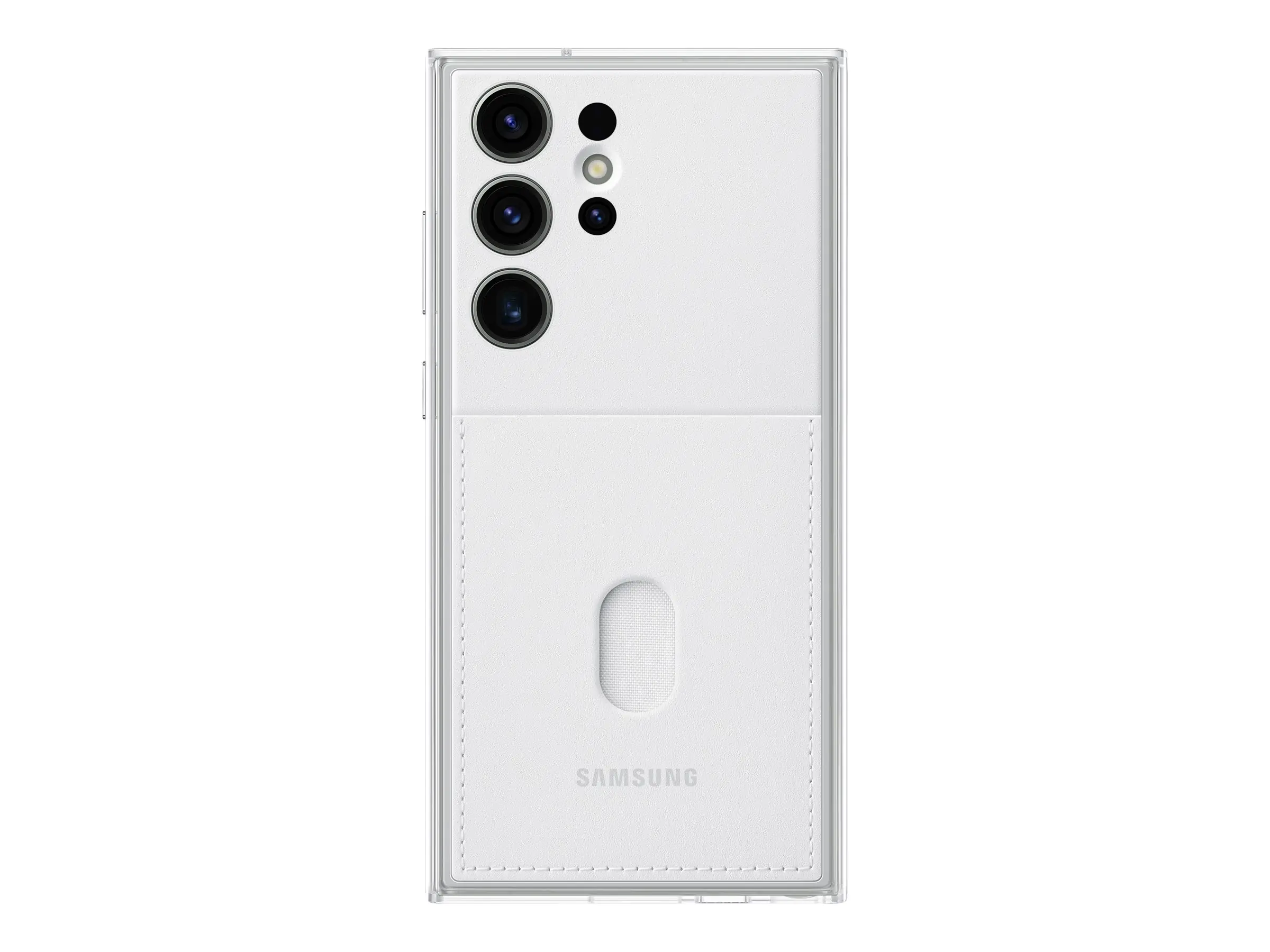 Samsung EF-MS918 - Hintere Abdeckung für Mobiltelefon - weiß - für Galaxy S23 Ultra